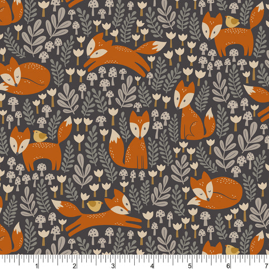PH0741 Little Foxes Dk Grey